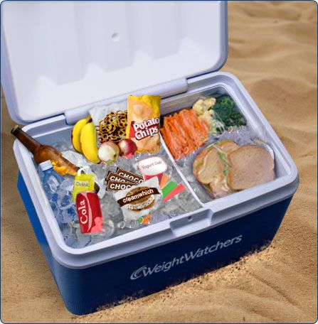 cooler for food and drinks