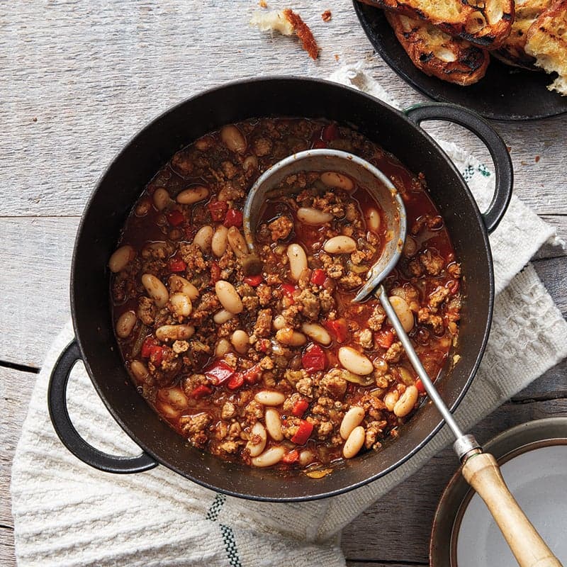 Turkey-tomatillo chili