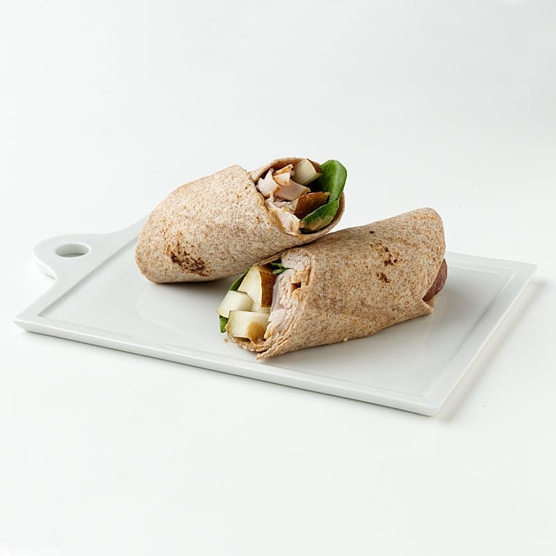 Pear and Smoked Turkey Wrap