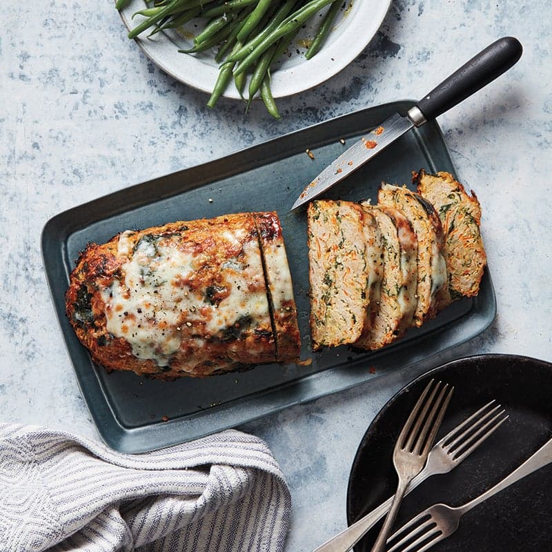 Very veggie turkey meat loaf